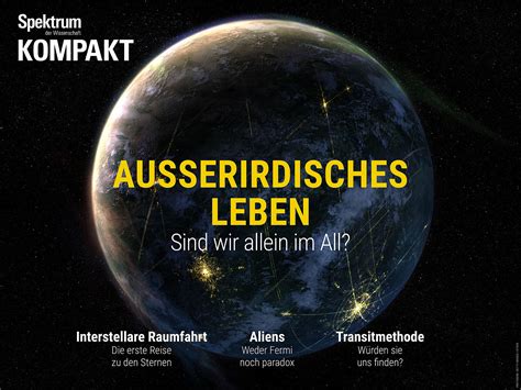 Spektrum Kompakt Außerirdisches Leben Astrobiologie Spektrum der