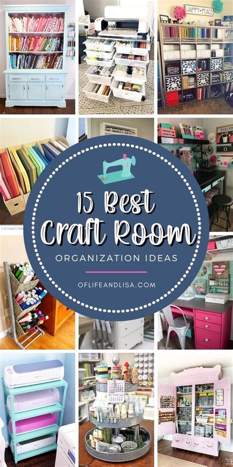 15 Brilliant Diy Craft Room Organization Ideas Of Life And Lisa In