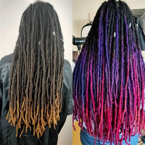 Coloration locks/dread - locs hair color ideas en 2024 | Dreadlocks ...