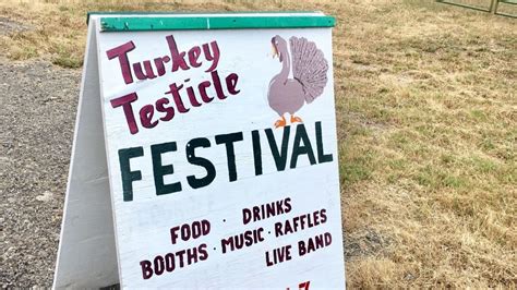 Whats The Turkey Testicle Festival Like Welcome To This Dunlap Calif