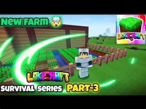 I Made A Farm In Lokicraft Lokicraft Survival Series Part 3