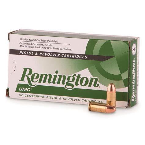 Remington Umc 9mm 115 Grain Mc 500 Rounds 11490 9mm Ammo At Sportsman S Guide