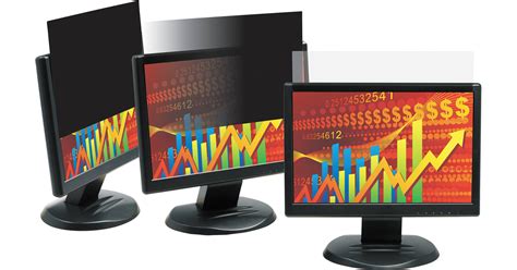 3M Commercial 238W9 Microlouver Visual Security Privacy Screen Filter (5PK-GOV) (PF-238W9-5PK-GOV)