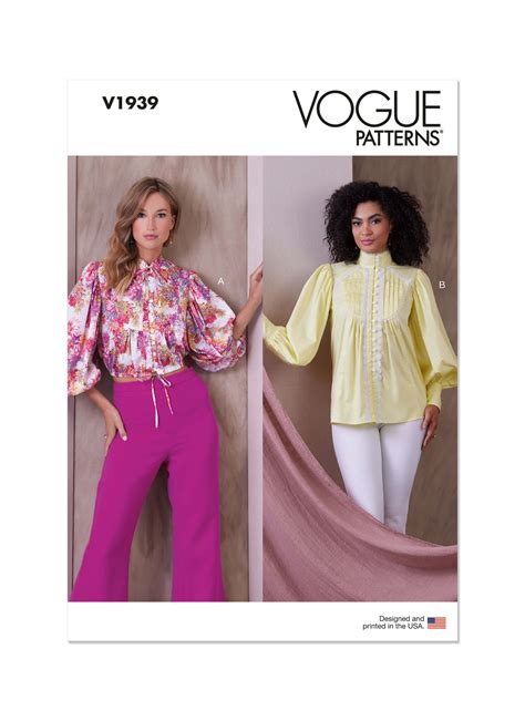 Vogue Patterns V Misses Top Sewdirect Australia