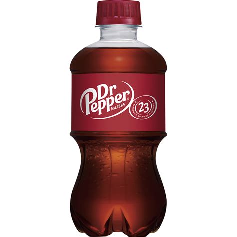 Dr Pepper Soda 12 Fl Oz Bottles 8 Pack