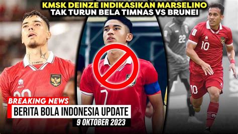 KMS Deinze Indikasikan Marselino Tak Turun Bela Timnas Vs Brunei Egy