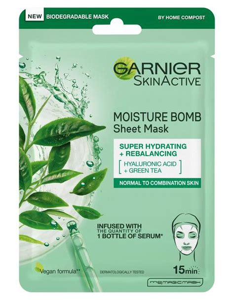 Garnier Moisture Bomb Rebalancing Mask ingredients (Explained)