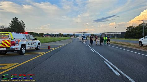 Motorcyclist Airlifted To Hospital After Collision Near N1 Onramp In