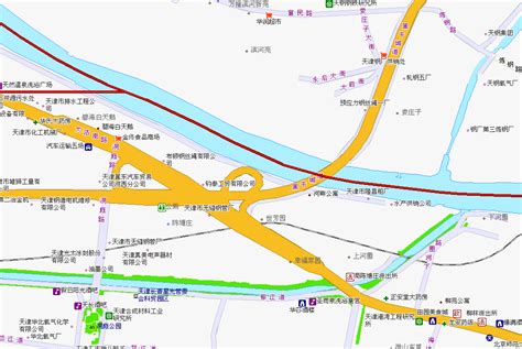 road map of hexi district