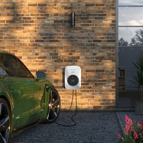 Dynamic Load Balancing Car Wallbox Ev Charger Portable Kw