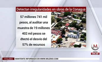 Detectan Irregularidades En Obras De La Conagua Grupo Milenio