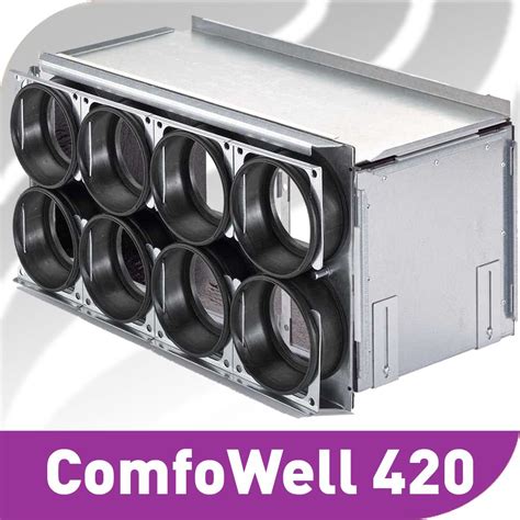 Zehnder Comfowell Modular Air Manifold Attenuator And Filter