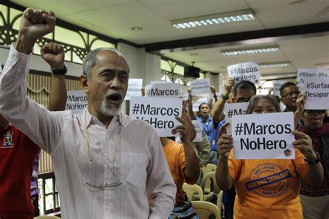 Martial Law Victims Say Marcos No Hero Kodao Productions