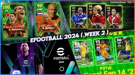 EFOOTBALL 2024 MOBILE LIVE NEW EPIC BECKHAM PACK FREE COINS POTW