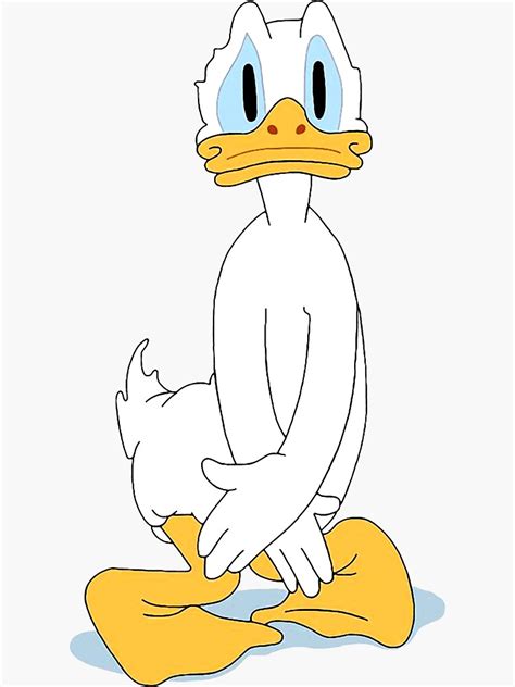 "Donald Duck Sexy Funny" Sticker for Sale by DonaldUS | Redbubble