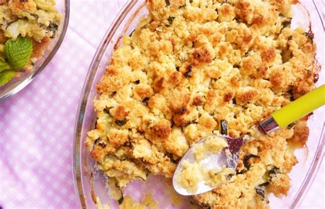 Crumble De Courgettes Au Ch Vre