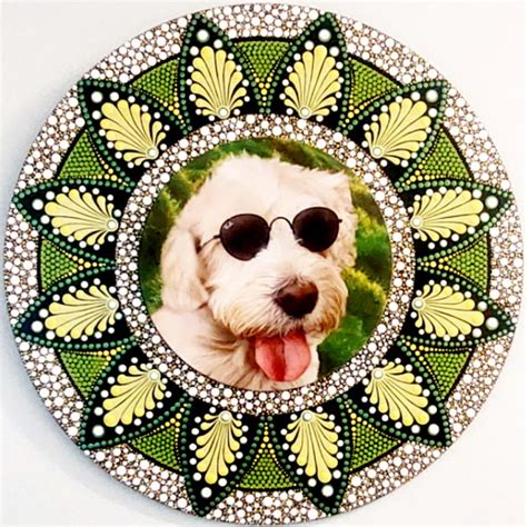 Mandala Do Pet Cm Personalizada Em Pontilhismo Elo