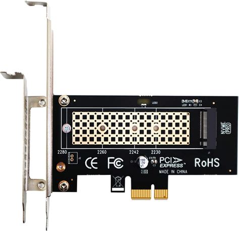 GLOTRENDS M 2 PCIe X1 Adapter With M 2 Screw For M 2 PCIe 4 0 3 0 SSD