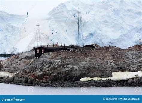 Port Lockroy Expedition Station In The Antarctica Stock Photo Image