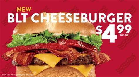 FAST FOOD NEWS: Jack in the Box BLT Cheeseburger (2016) - The Impulsive Buy