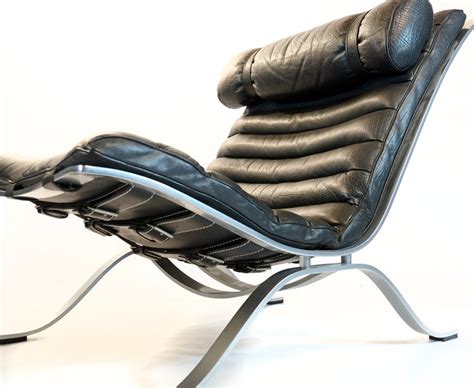 Super Ari Lounge Chair With Ottoman Arne Norell At Stdibs