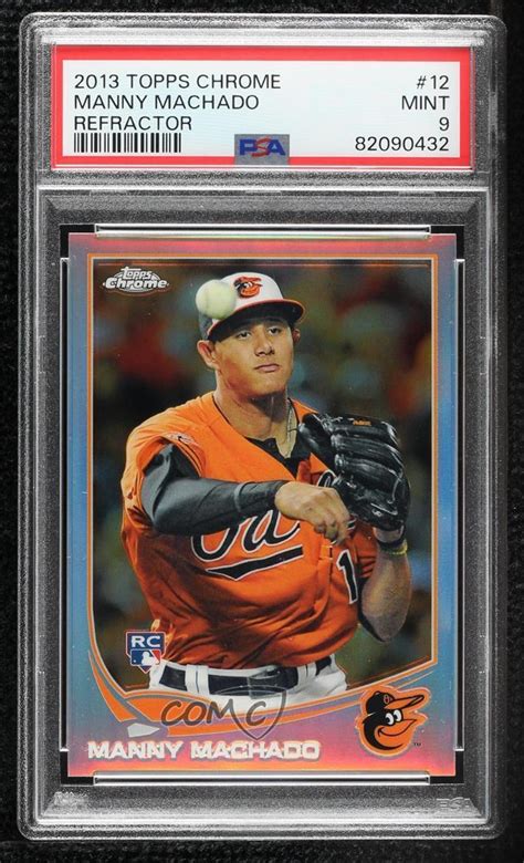 2013 Topps Chrome Refractor 12 Manny Machado RC For Sale Online EBay