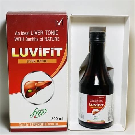 Luvifit Liver Tonic Syrup 200 Ml Medicine Raw Materials At Best Price