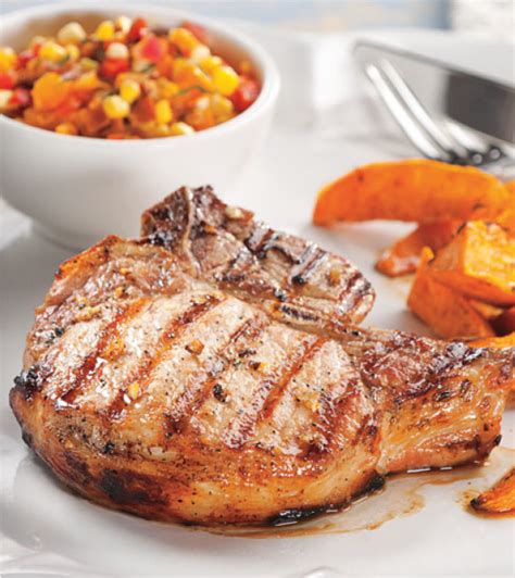 Lager Marinated Grilled Pork Chops