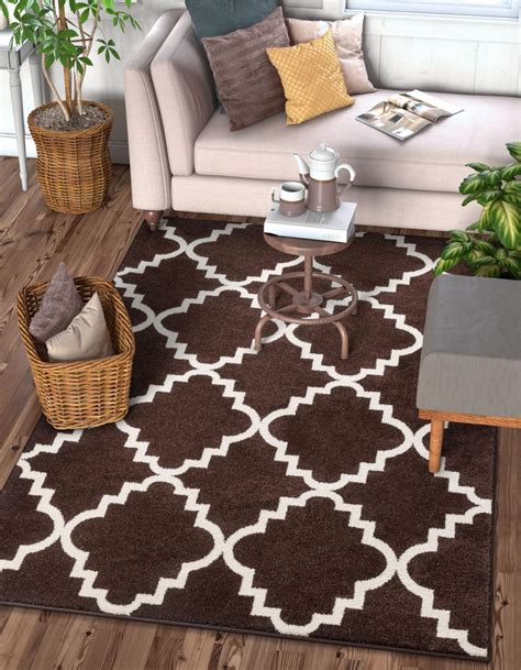 Well Woven Sydney Lulu's Lattice Modern Area/Oval Rug - Walmart.com