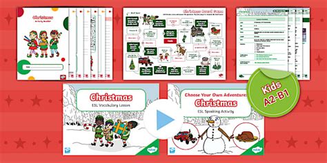 Twinkl Esl Christmas Lesson Plan Teacher Made Twinkl