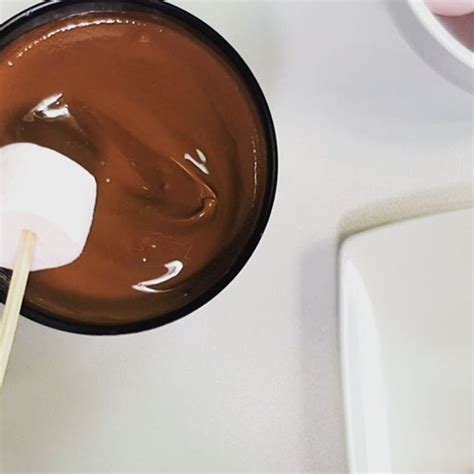 Comme Une Envie De Chocolat Avec Ce Froid LUMI Choco Fondue Au