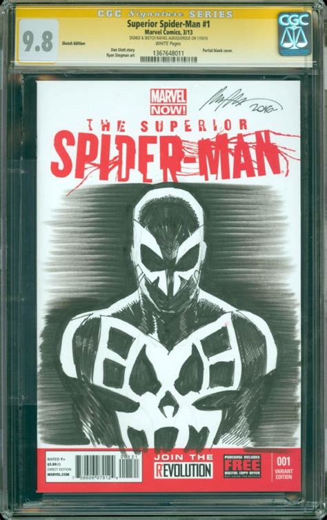 Superior Spider Man Cgc Ss Spider Man By Rafael Albuquerque