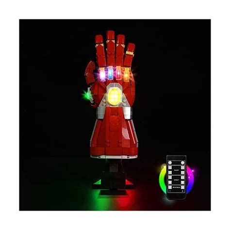 Locolee Kit D Clairage Led Pour Lego Marvel Le Nano Gant De