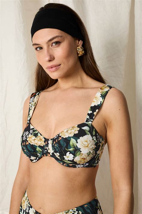 Joelle Bikini Bh Maree Sort Bikinitoppe Ellos Dk