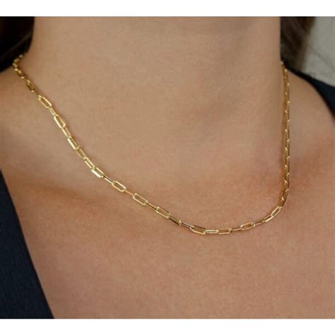 Choker Corrente Feminina Elo Cadeado Fina Moeda Antiga Dourada A O Inox