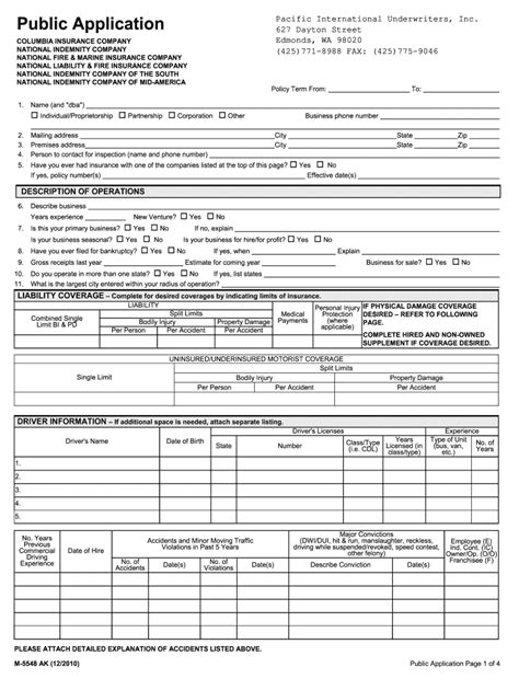 Indemnity Application Fill Out Sign Online Dochub