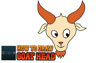 How To Draw A Goat Head Step By Step Heres A Quick Video Showing You How To Draw Another