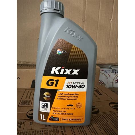 Jual Oli Kixx G1 10W30 SN PLUS 1 Liter | Shopee Indonesia