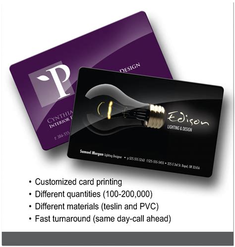 Plastic Business Cards – Creative Card Group