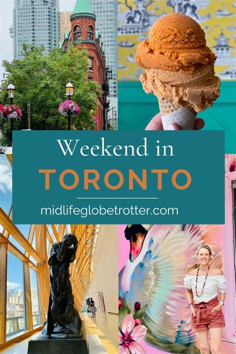 The Top Things To See In Toronto Canada With Text Overlay That Reads