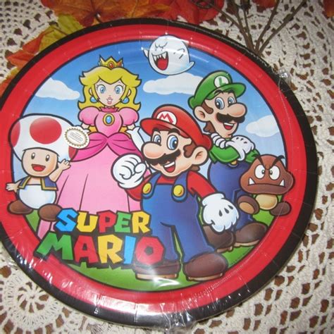 Designware Kitchen Lot 6 Super Mario Bros Designware Plates 9 New