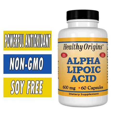 Alpha Lipoic Acid Healthy Origins Antioxidant Support