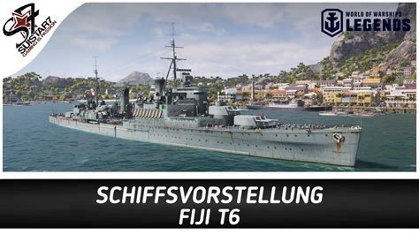 Kreuzer Vorgestellt Fiji World Of Warships Legends Youtube