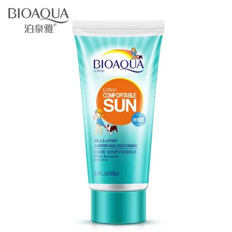 Bioaqua 60ml Sunscreen Moisturizing Cream Sun Shine Protective Face