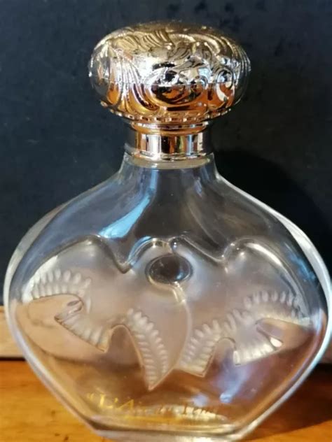 FLACON VIDE L AIR Du Temps De Nina Ricci Par Lalique 100 Ml Eau De