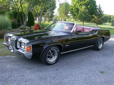 Black Beauty1971 Mercury Cougar Xr7 Convertible For Sale Photos