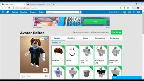 Free Items For Roblox For Avatar