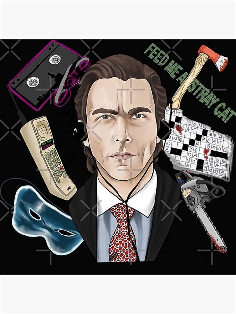 American Psycho Patrick Bateman Poster For Sale By Pinkart666