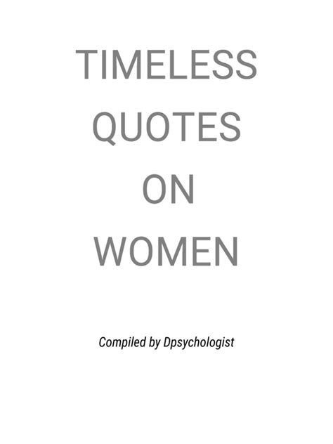 Timeless Quotes and Faq | PDF