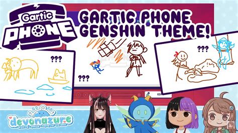 Gartic Phone Game Genshin Impact Theme Youtube